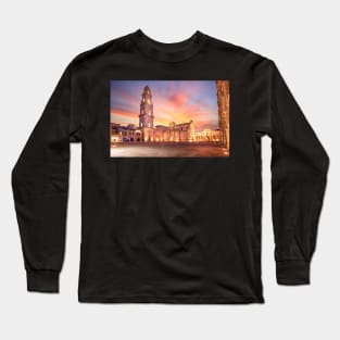 Piazza del Duomo - Lecce, Italy at sunset Long Sleeve T-Shirt